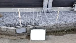蓮田市で事故により破損したブロックとフェンスの復旧工事完了